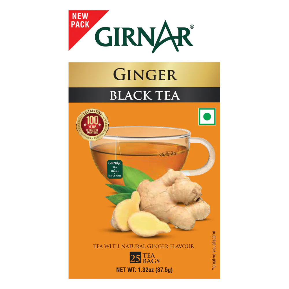 Girnar Black Tea Bags - Adrak - Image 6
