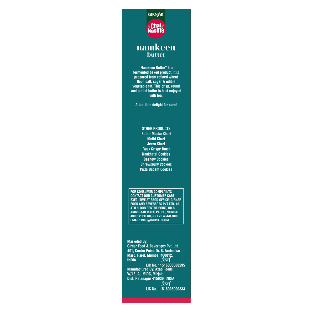 Girnar Chai Nashta - Namkeen Butter - Image 3