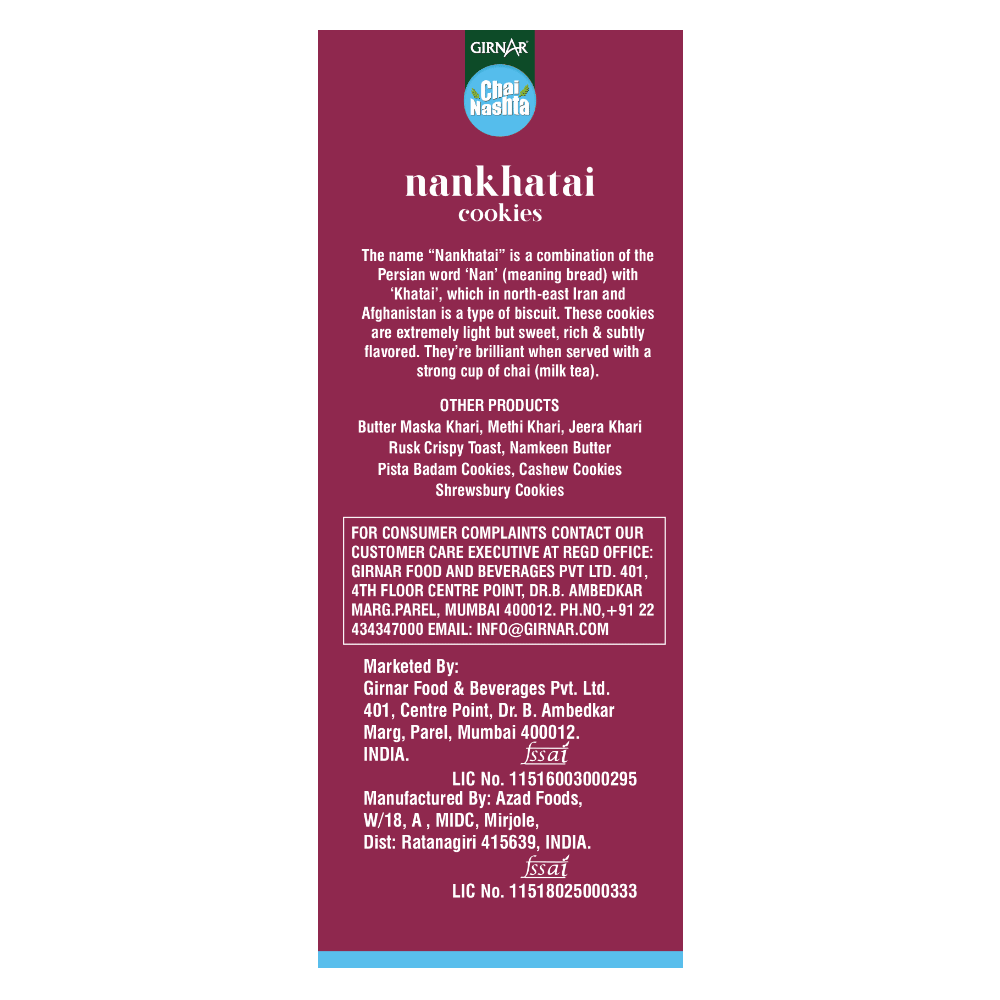 Girnar Chai Nashta - Nankhatai Cookies - Image 3