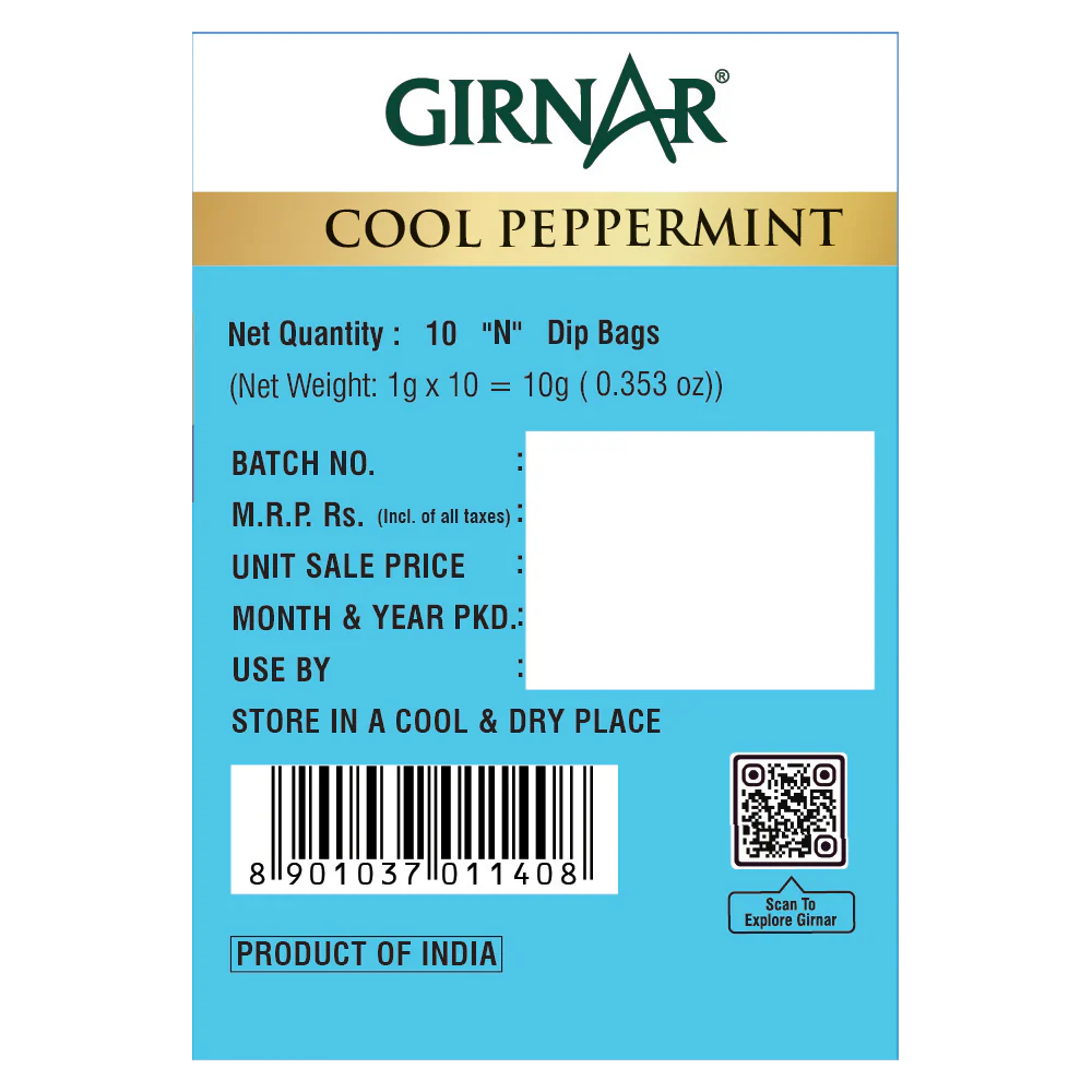 Girnar Cool Peppermint Herbal Infusion - Image 3