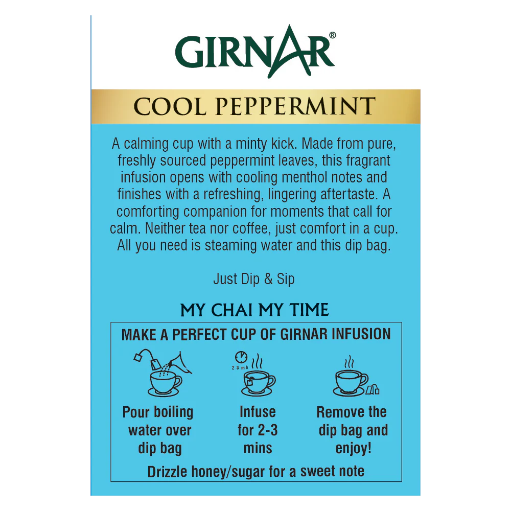 Girnar Cool Peppermint Herbal Infusion - Image 4
