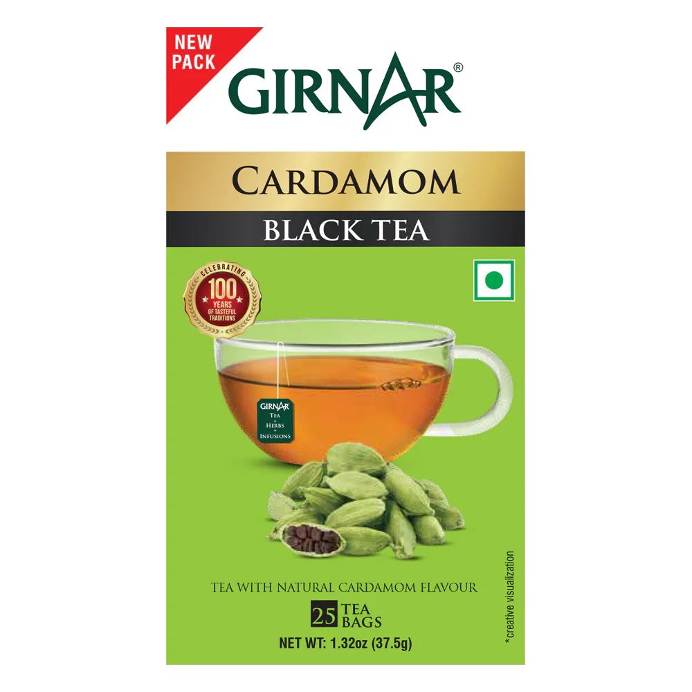 Girnar Black Tea Bags - Elaichi - Image 6