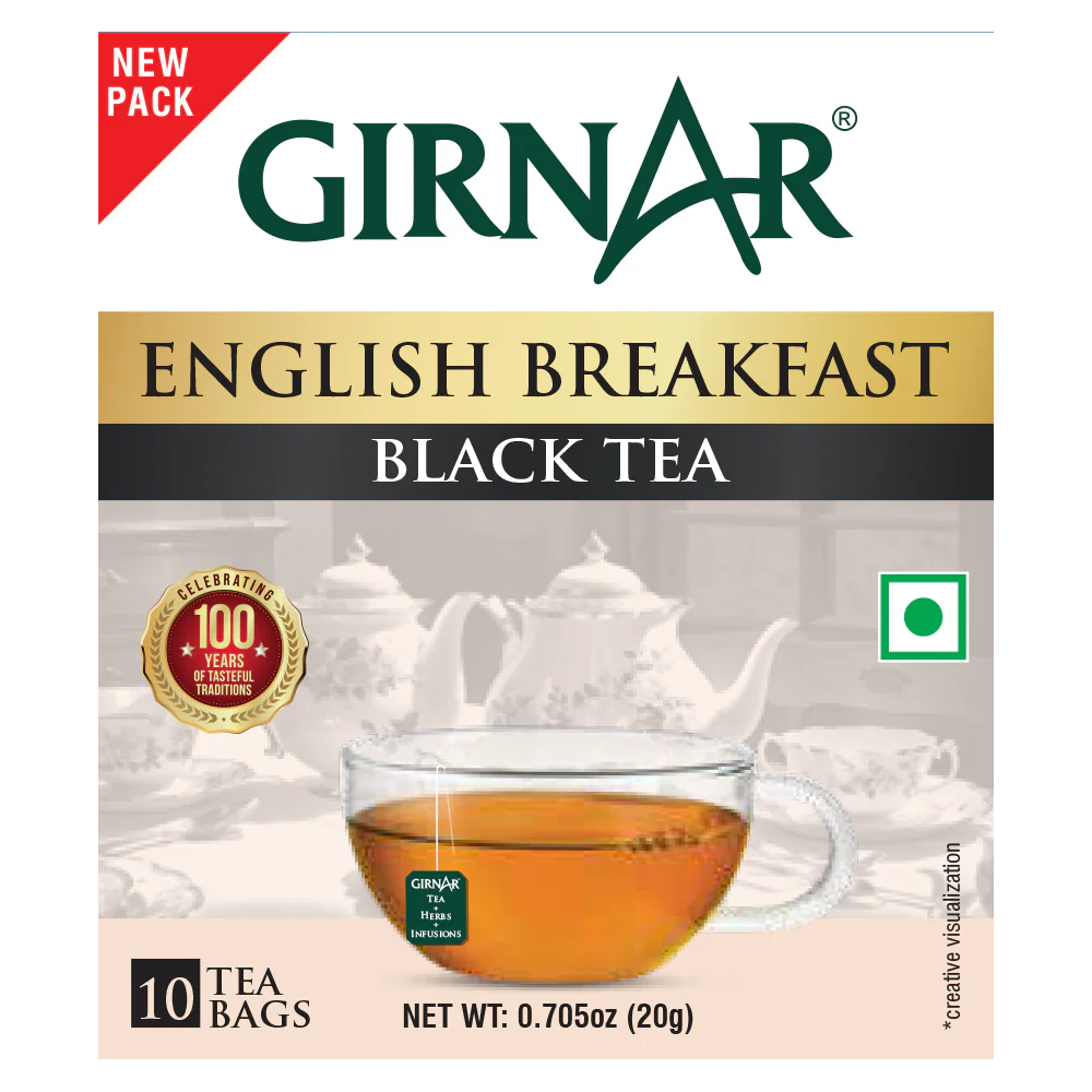 Girnar Black Tea Bags - English Breakfast - Image 5