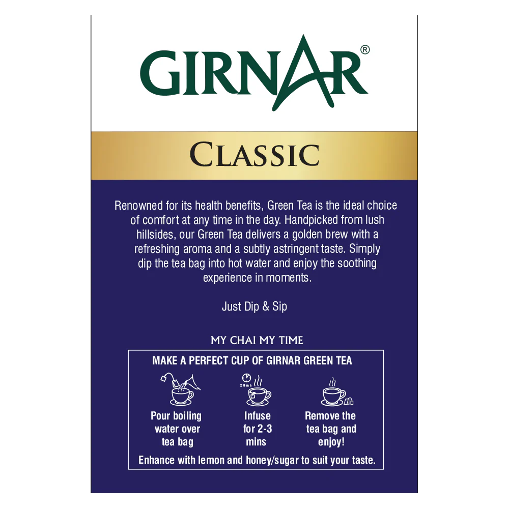 Girnar Green Tea Bags - Image 4