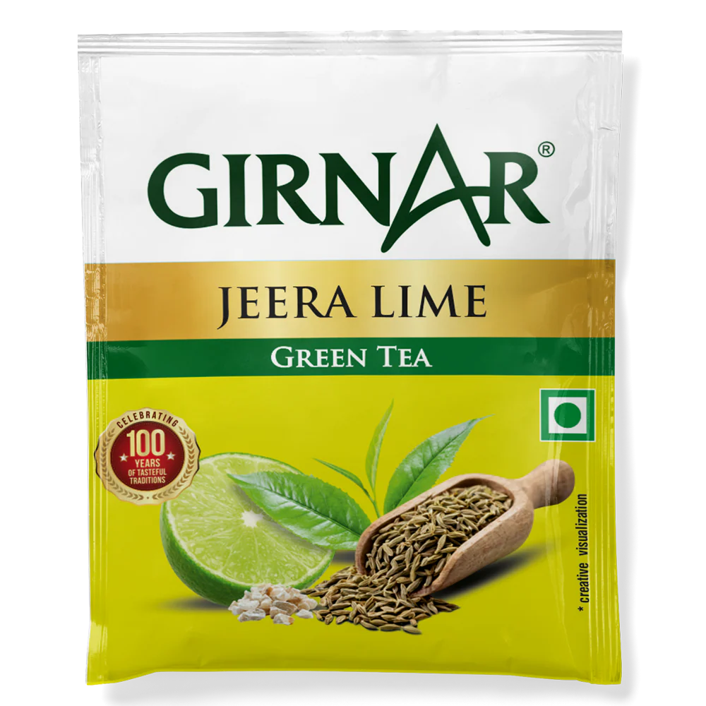 Girnar Green Tea Bags - Jeera Lime - Image 7