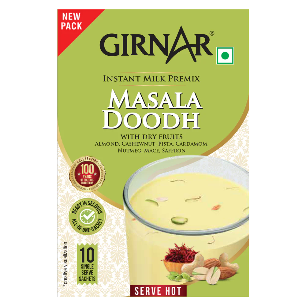Girnar Instant Milk Premix Masala Doodh - Image 5