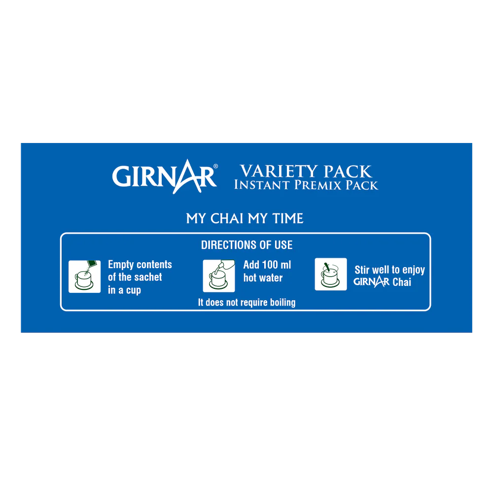 Girnar Instant Tea Premix Variety Pack - Image 3