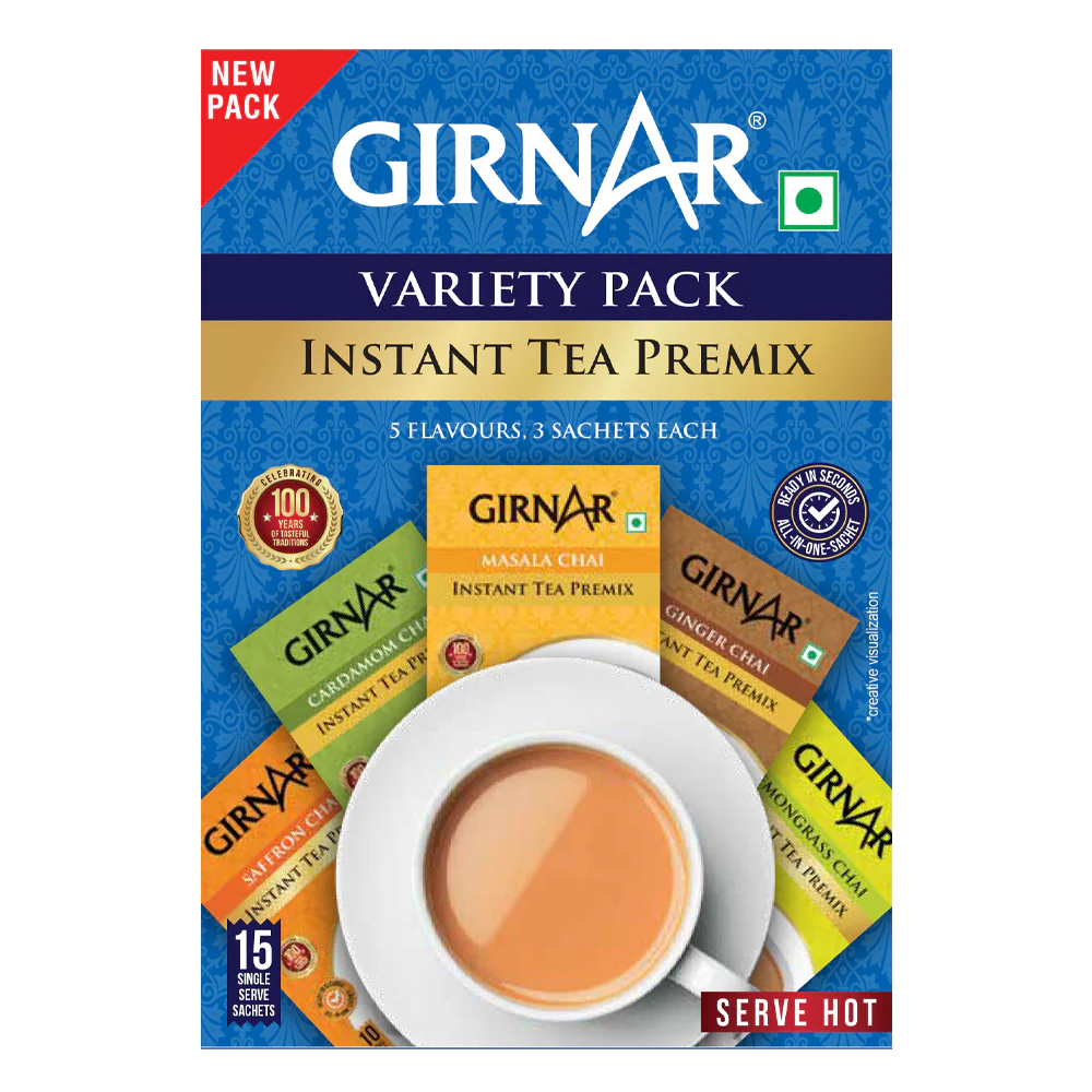 Girnar Instant Tea Premix Variety Pack - Image 4