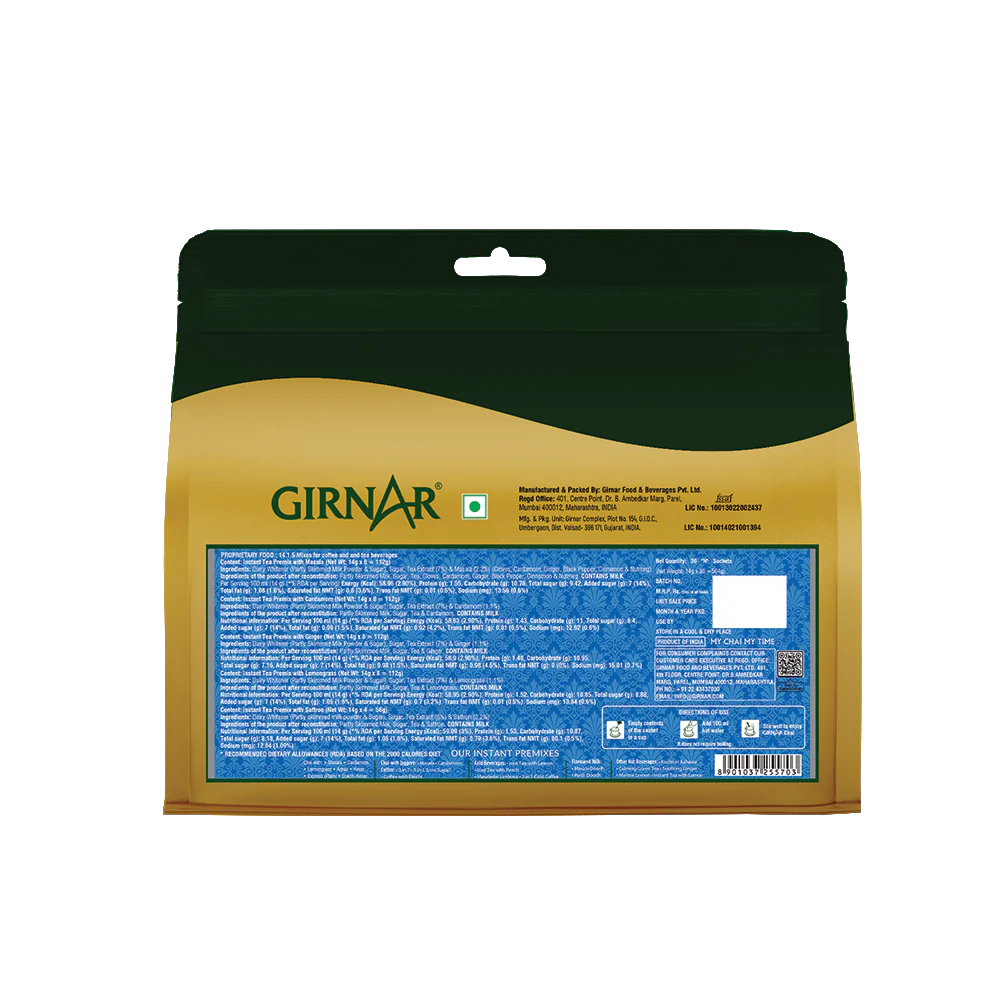 Girnar Instant Tea Premix Variety Pack - Image 7