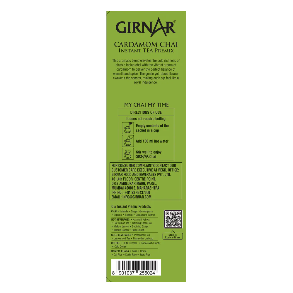 Girnar Instant Tea Premix With Cardamom - Image 4