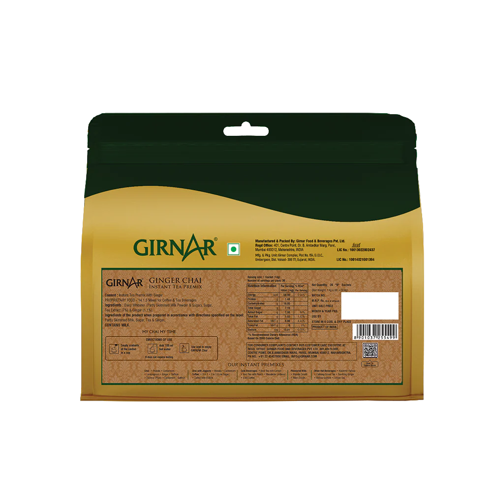 Girnar Instant Tea Premix With Ginger - Image 10