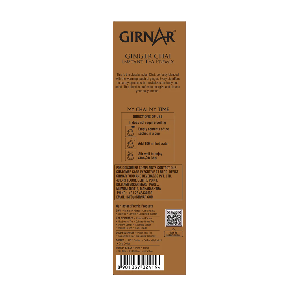 Girnar Instant Tea Premix With Ginger - Image 4
