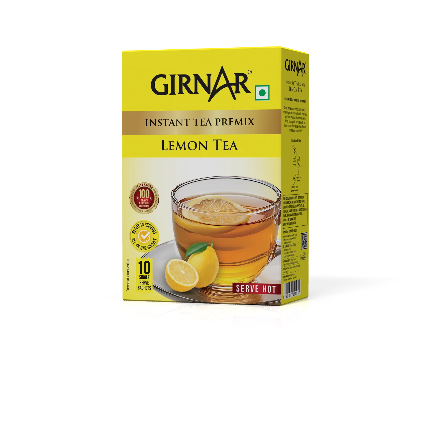 Girnar Instant Tea Premix With Lemon - Image 2