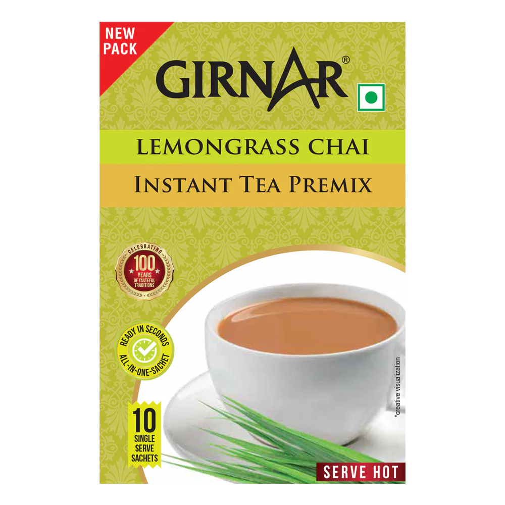 Girnar Instant Tea Premix With Lemongrass - Image 6