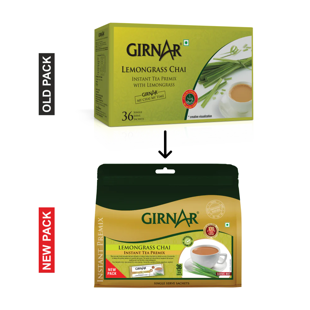 Girnar Instant Tea Premix With Lemongrass - Image 7