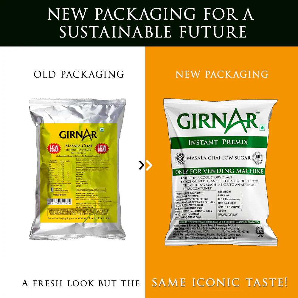 Girnar Instant Tea Premix With Masala (1kg Vending Pack) - Image 4
