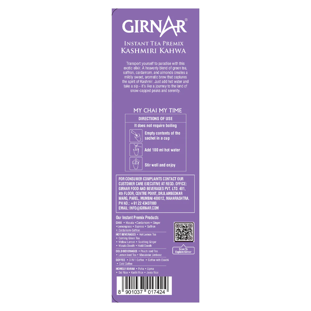 Girnar Instant Premix Kashmiri Kahwa - Image 3