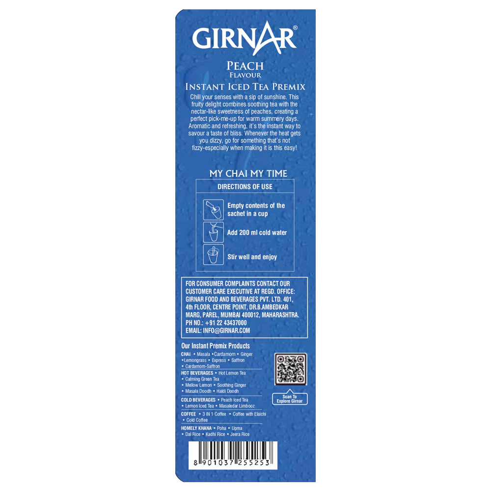 Girnar Peach Iced Tea - Image 2