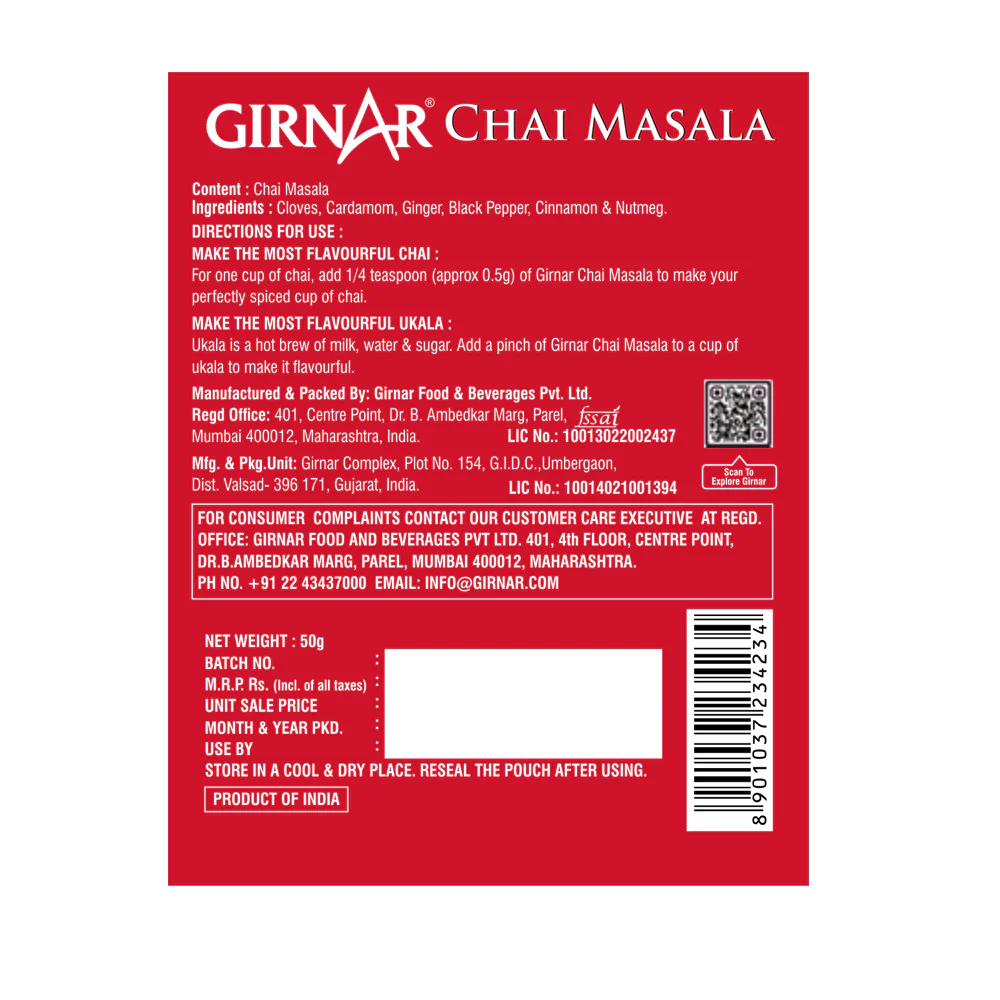 Girnar Tea Masala Powder - Image 2