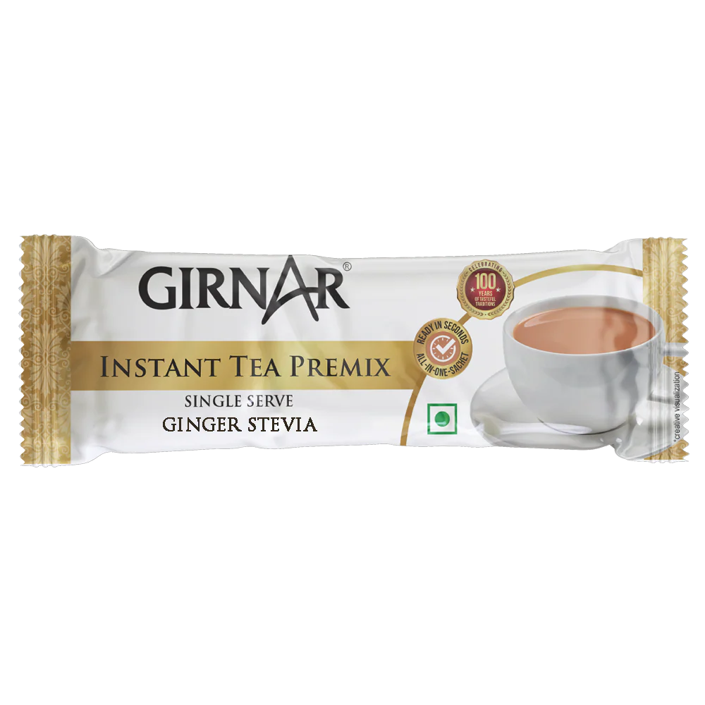 Girnar Instant Ginger Chai Premix With Stevia - Image 2